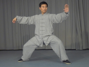 Master Chen demonstrates Single-Whip